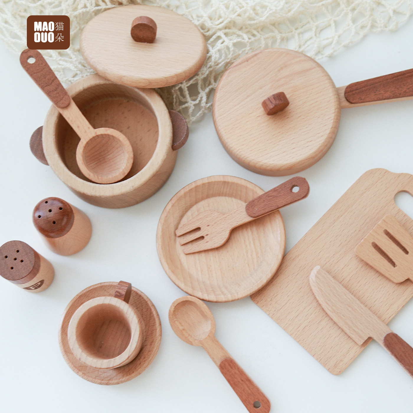 Maoduo Toys Beech Wooden Kids  - огляд і ціна Kids Toys Kitchen Set