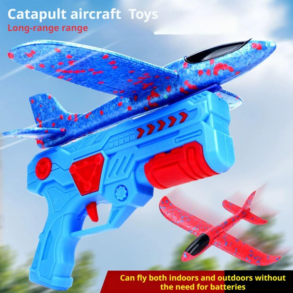 Glowing Foam Aircraft 10M Laun - огляд і ціна Catapult Launcher Toy
