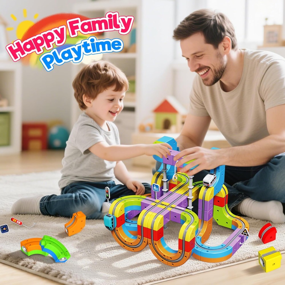 110PCS Fusion Toys Electric Tr - огляд і ціна Kids Toys 3 Year Old