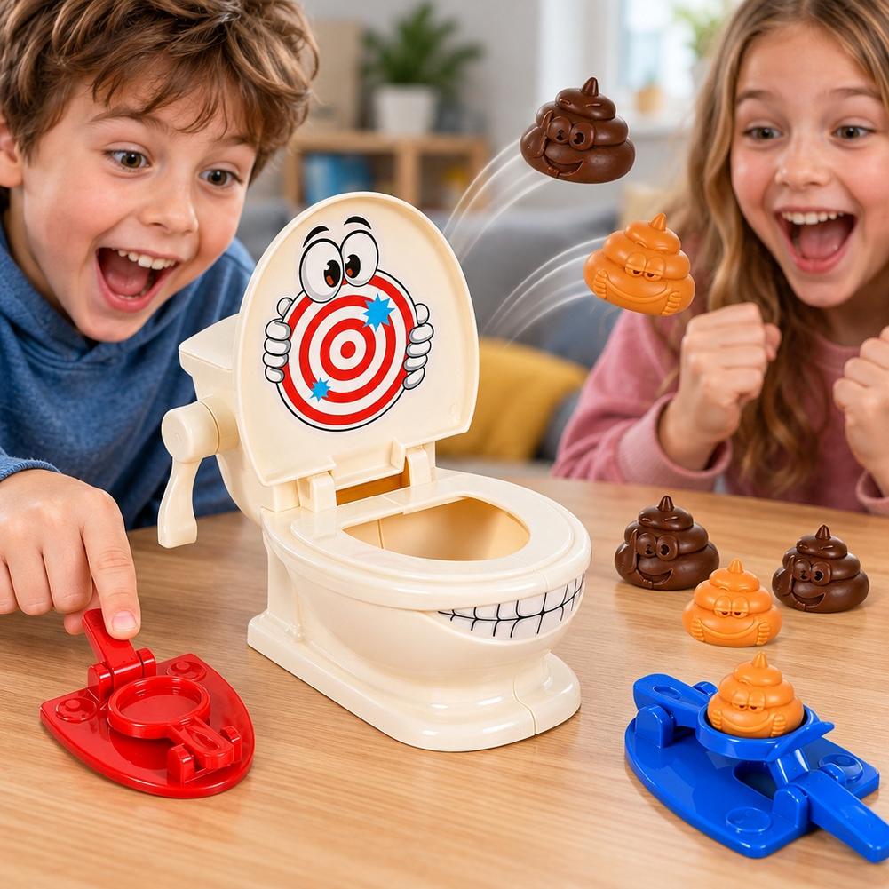 Mini Toilet Poop Launcher Toy  - огляд і ціна Catapult Launcher Toy
