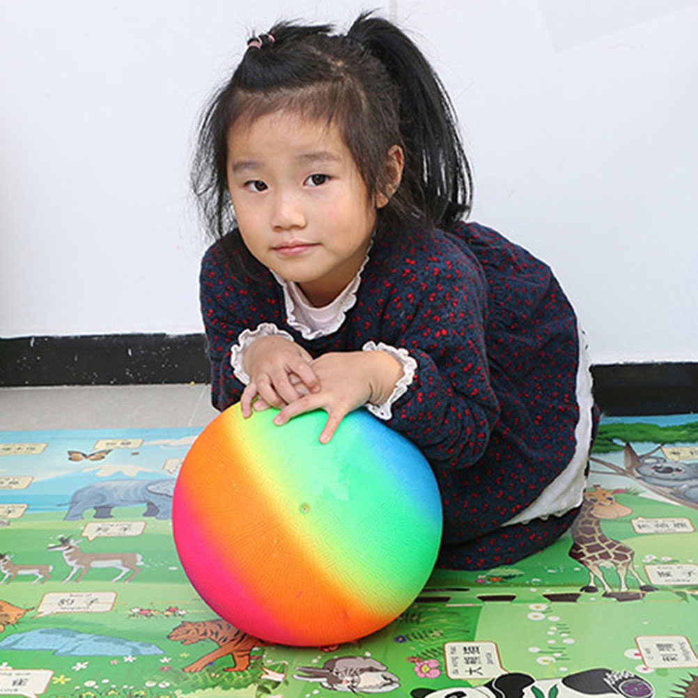 Rainbow Inflatable Play Ball f - огляд і ціна Kids Yard Toys